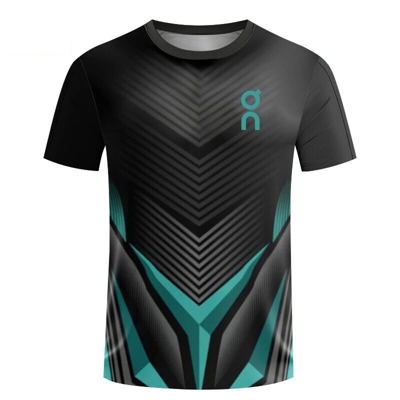 Men's Quick-Dry Mesh T-Shirt - Short Sleeve, Crew Neck