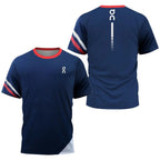 Men's Quick-Dry Mesh T-Shirt - Short Sleeve, Crew Neck