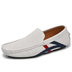 Men's Genuine Leather Slip-On Loafers | Aladinae