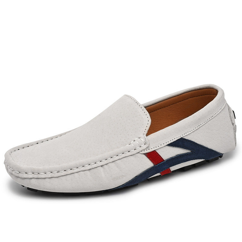 Men's Genuine Leather Slip-On Loafers | Aladinae