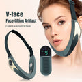 Cross-border new micro-face-lifting instrument, beauty and face-lifting tool, 6 modes, 9 gears, hot compress, wireless remote control, intelligent massage