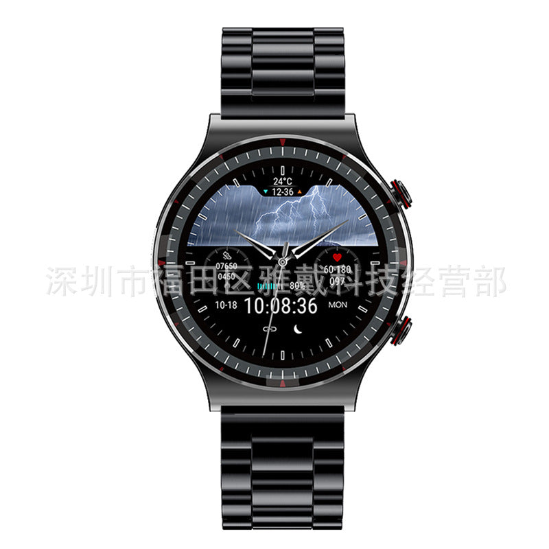 New G08 Smart Watch Body Temperature Heart Rate ECG Electrocardiogram Test Business Health Smart Bracelet Sports Watch
