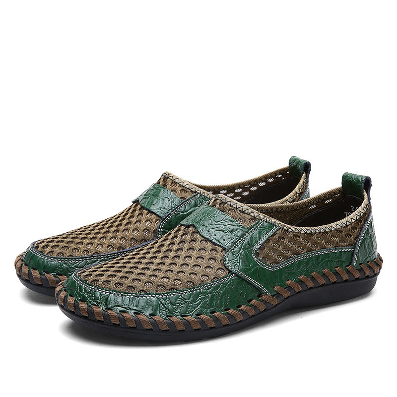 Men's Breathable Mesh Slip-On Shoes