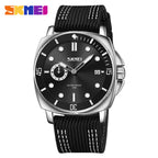 SKMEI Men's Luminous Quartz Watch – Nylon Strap | Aladinae