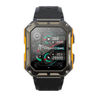 Men & Women's Bluetooth Smart Watch - Waterproof, Square Dial