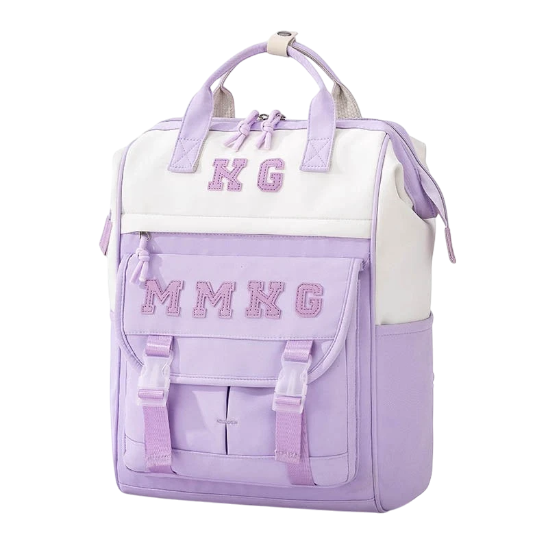 Japanese college style hand-held backpack for junior high school students female schoolbag commuting backpack lightweight mommy bag