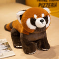 Cute and adorable simulation raccoon doll plush toy little raccoon doll children sleeping comfort pillow doll