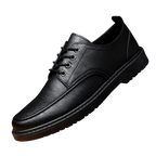 Men's Black British Brogue Shoes | Aladinae
