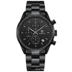 Men's Multi-Function Steel Watch - Calendar, Waterproof