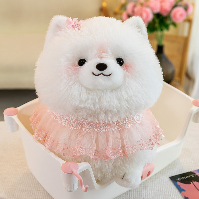 New Pomeranian Pillow Doll Plush Toy Girls Gift Children Pillow Doll Ragdoll