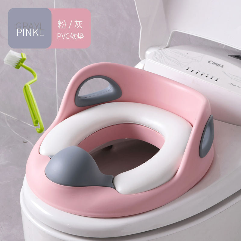 Children's toilet seat baby toilet seat children boys and girls enlarged toilet cushion infant toilet seat