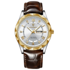 Swiss-Style Men's Dual Calendar Quartz Watch | Aladinae