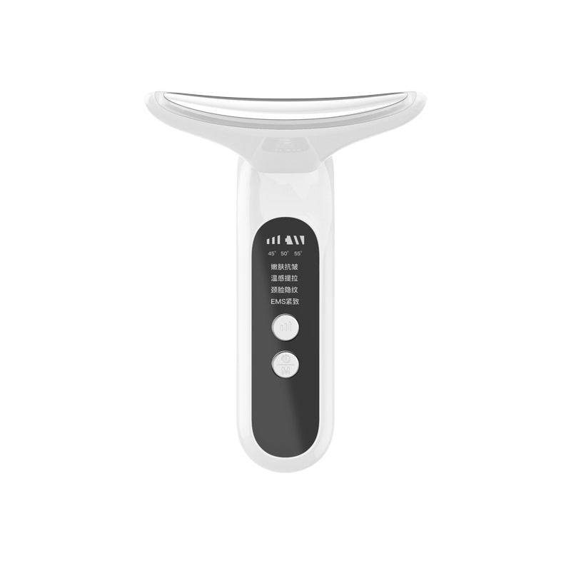 Neck beauty instrument vibration massage neck wrinkle instrument small iron lifting neck face color light introduction beauty instrument facial beauty
