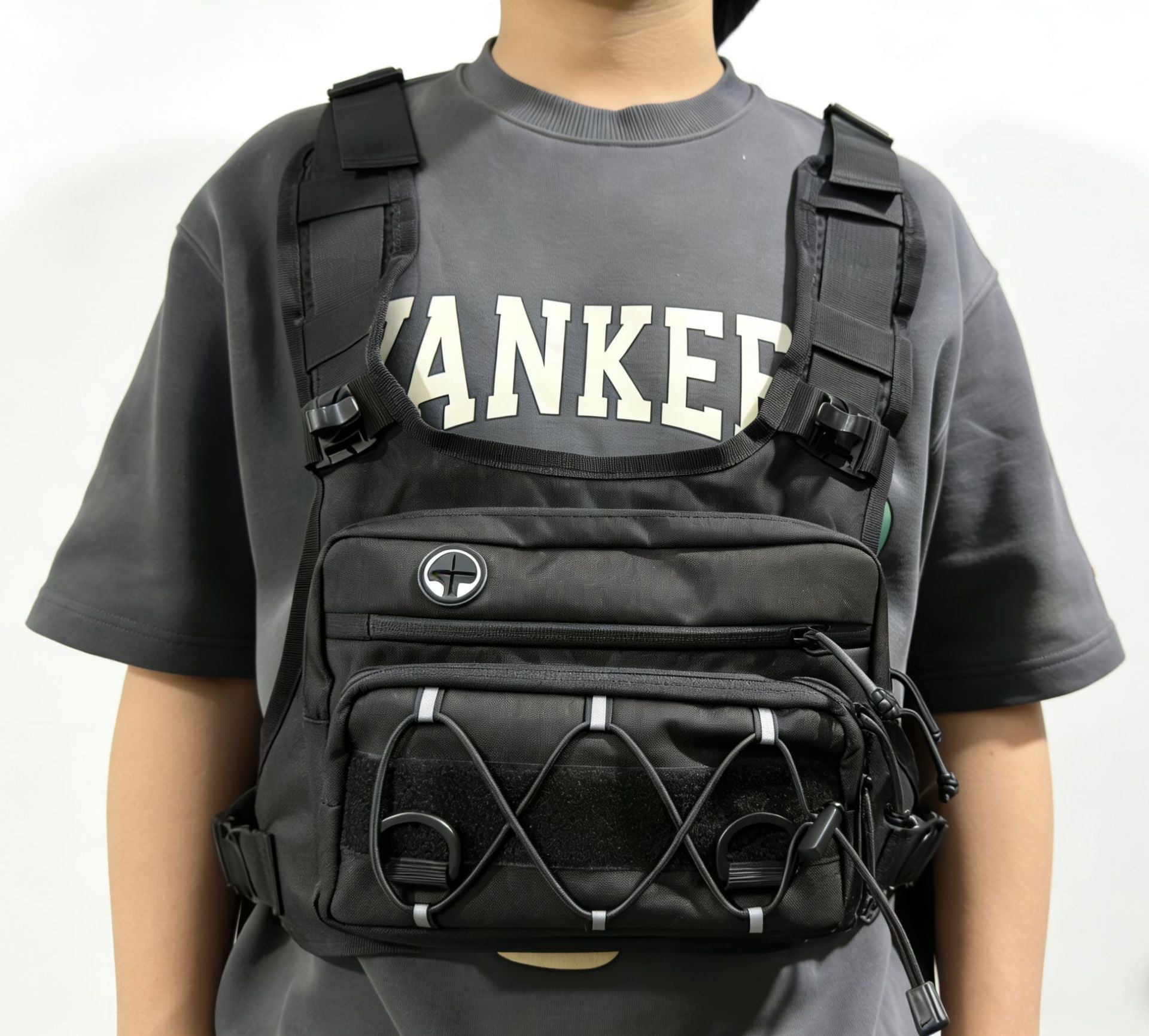 New tactical chest pack, multi-functional trail running bag, travel portable hiking bag, cycling backpack, Amazon bestseller.