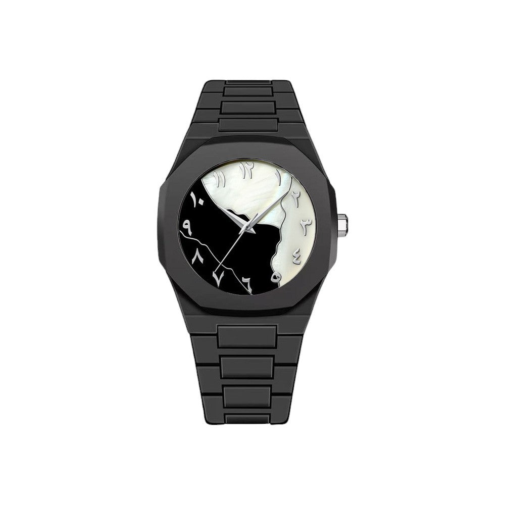 Men's Sports Quartz Watch - Plastic, Waterproof
