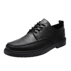 Men's Black British Brogue Shoes | Aladinae