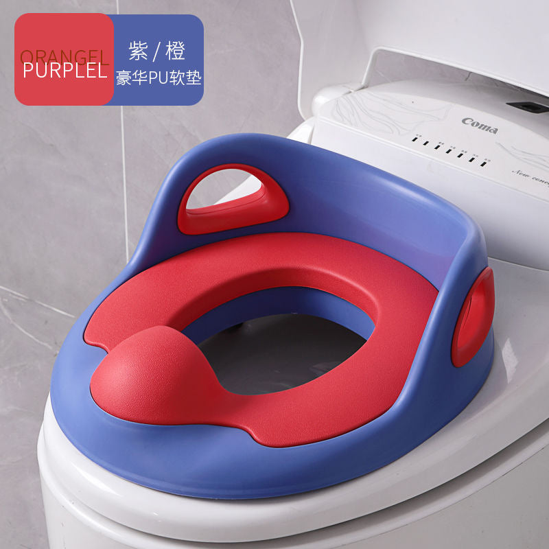 Children's toilet seat baby toilet seat children boys and girls enlarged toilet cushion infant toilet seat