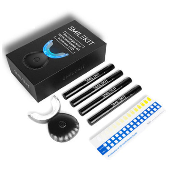 Teeth Whitening Kit Teeth Cleaning Care Teeth Beauty Kit Wireless Charging Light Kit