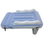 Amazon baby inflatable mattress, children's car rear seat folding car mat, outdoor travel thickened flocked air mattress