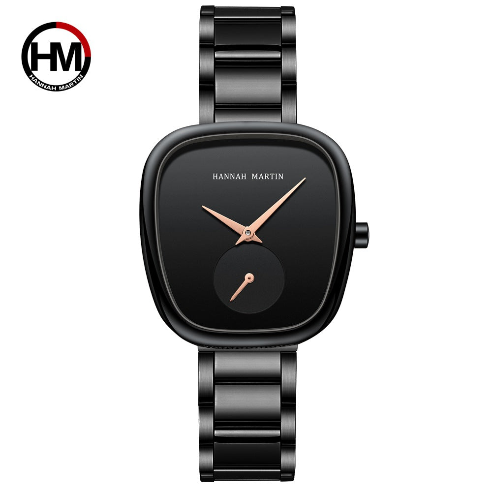 Women's Steel Barrel Dial Quartz Watch - Two-Hand