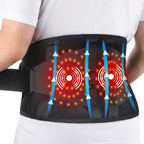 Cross-border red light heating massage belt infrared physiotherapy hot compress rechargeable support lumbar disc herniation protection belt