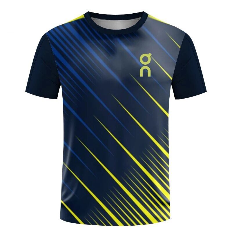 Men's Quick-Dry Mesh T-Shirt - Short Sleeve, Crew Neck