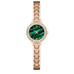 Women's Gold Small Dial Watch - Mother-of-Pearl