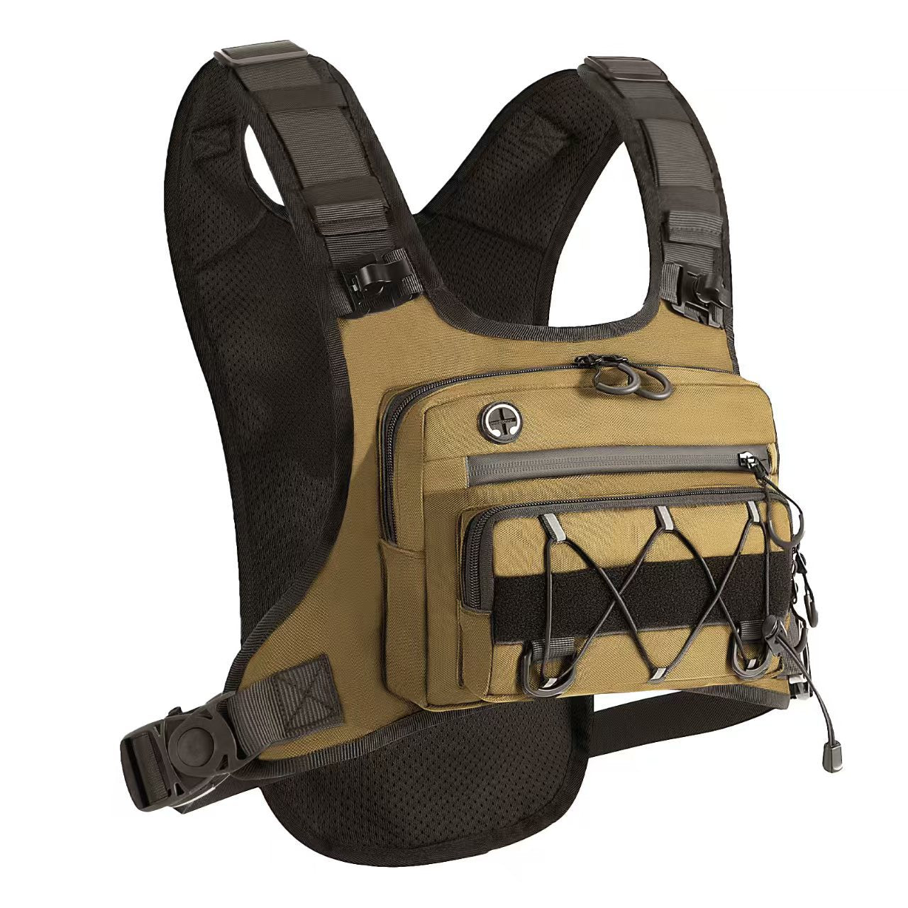 New tactical chest pack, multi-functional trail running bag, travel portable hiking bag, cycling backpack, Amazon bestseller.