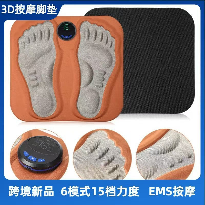 3D Foot Massager Foot Pad Microcurrent Pulse Calf Foot Massager EMS Microcurrent Foot Massage Pad