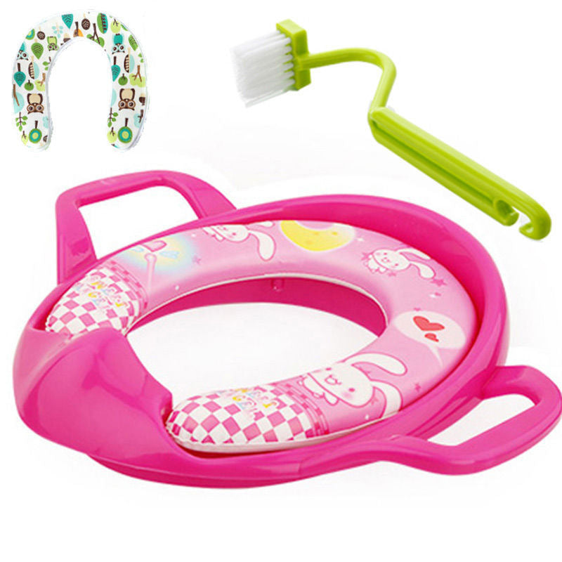 Children's toilet seat baby toilet seat children boys and girls enlarged toilet cushion infant toilet seat