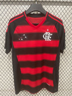 Men's Short-Sleeve Football Jersey - Polyester, Striped