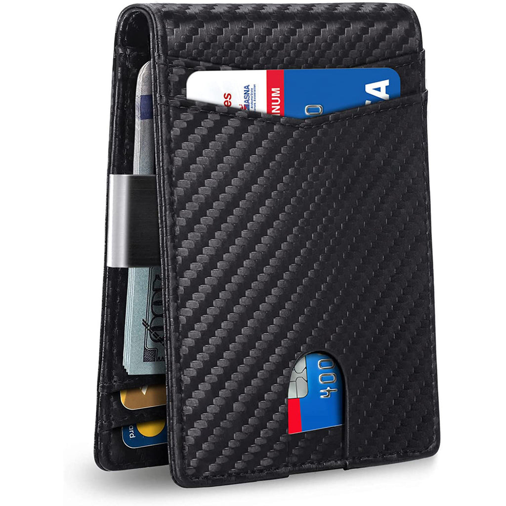 RFID Genuine Leather Card Holder – 12 Card Slots | Aladinae
