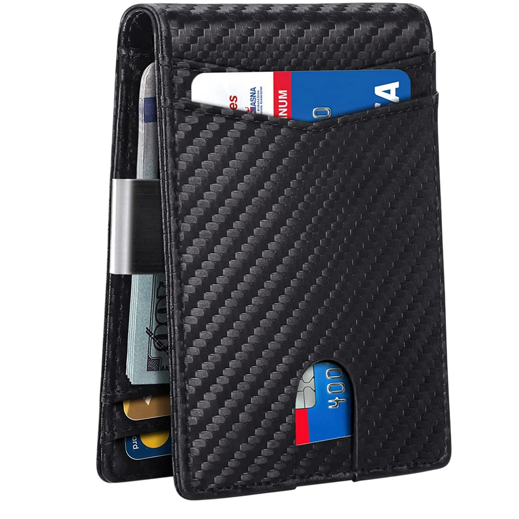 RFID Genuine Leather Card Holder – 12 Card Slots | Aladinae