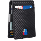 RFID Genuine Leather Card Holder – 12 Card Slots | Aladinae