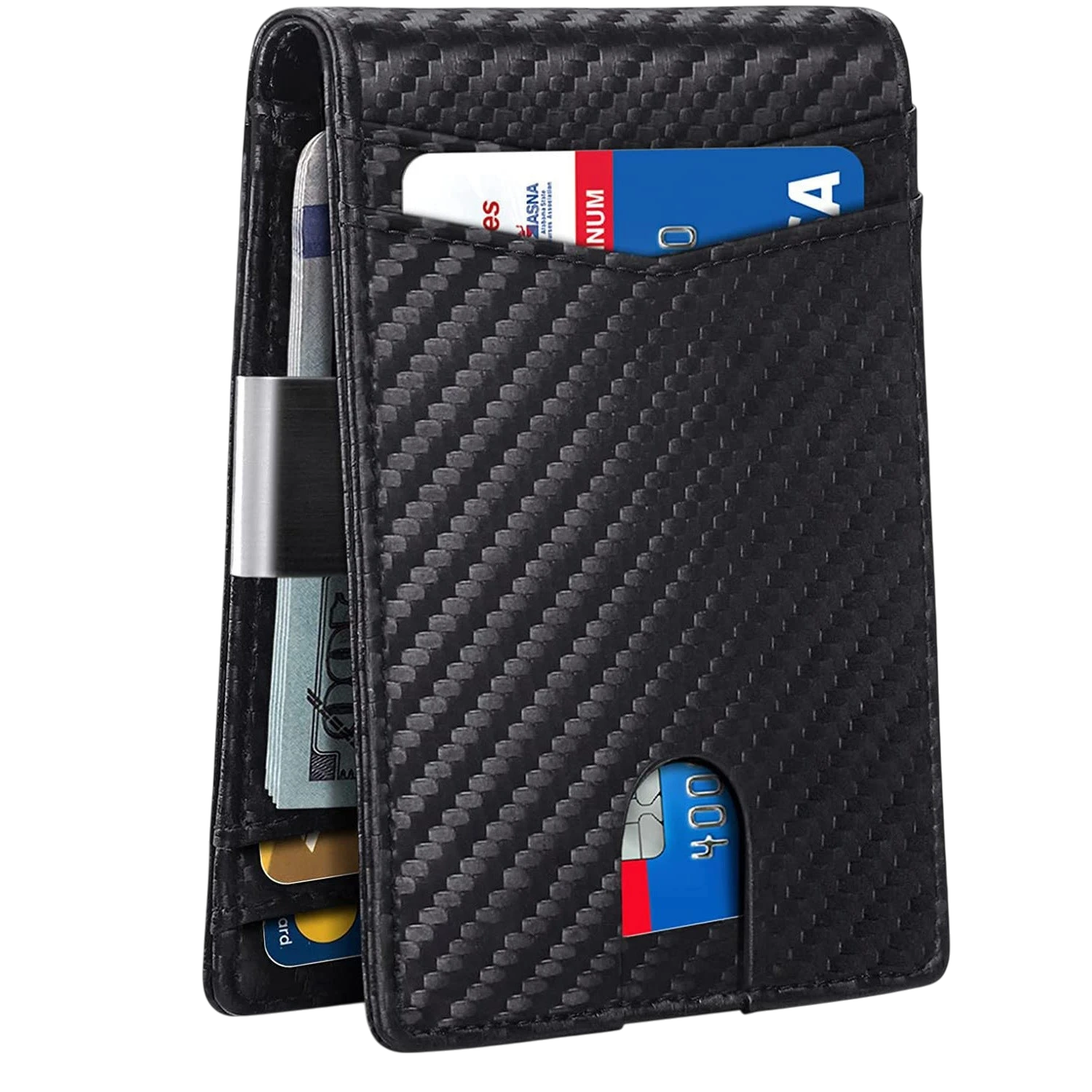RFID Genuine Leather Card Holder – 12 Card Slots | Aladinae
