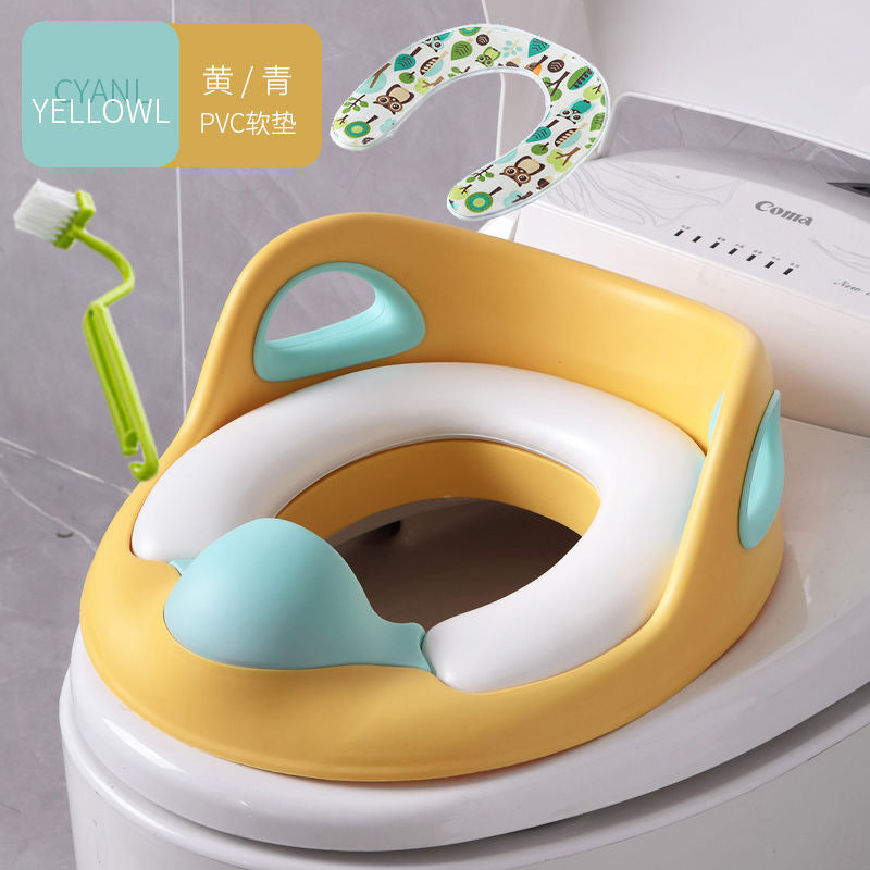 Children's toilet seat baby toilet seat children boys and girls enlarged toilet cushion infant toilet seat
