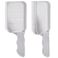 Men's V-Shaped Hair Clipper Comb – Grey Styling Comb | Aladinae