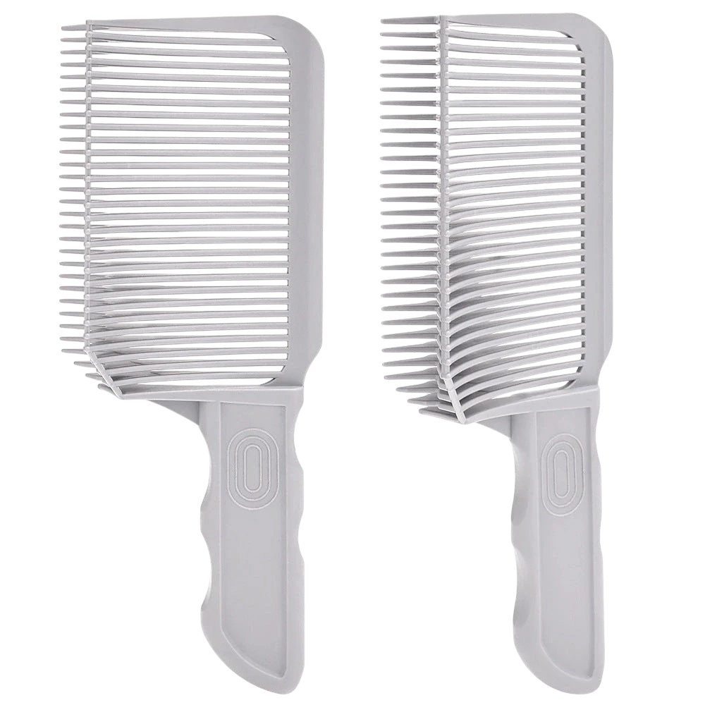 Men's V-Shaped Hair Clipper Comb – Grey Styling Comb | Aladinae
