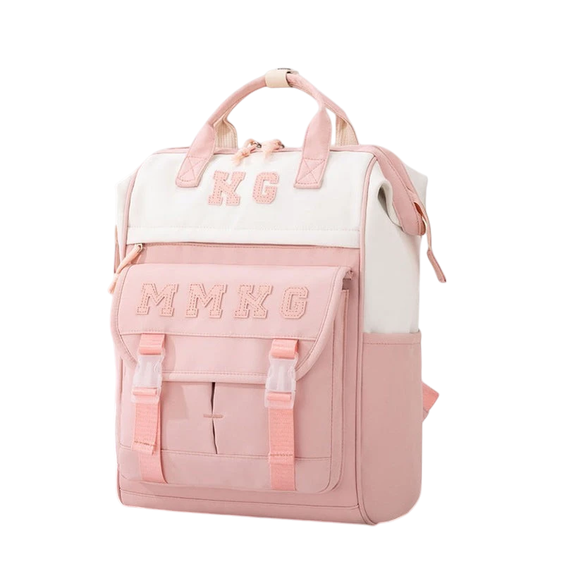 Japanese college style hand-held backpack for junior high school students female schoolbag commuting backpack lightweight mommy bag