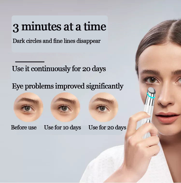 Eye massager, a home-use eye care vibrating beauty device, a gift item, an electric hot compress eye cream, and an eye massager.