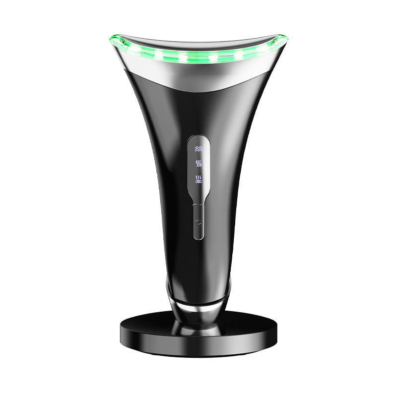 Neck beauty instrument vibration massage neck wrinkle instrument small iron lifting neck face color light introduction beauty instrument facial beauty