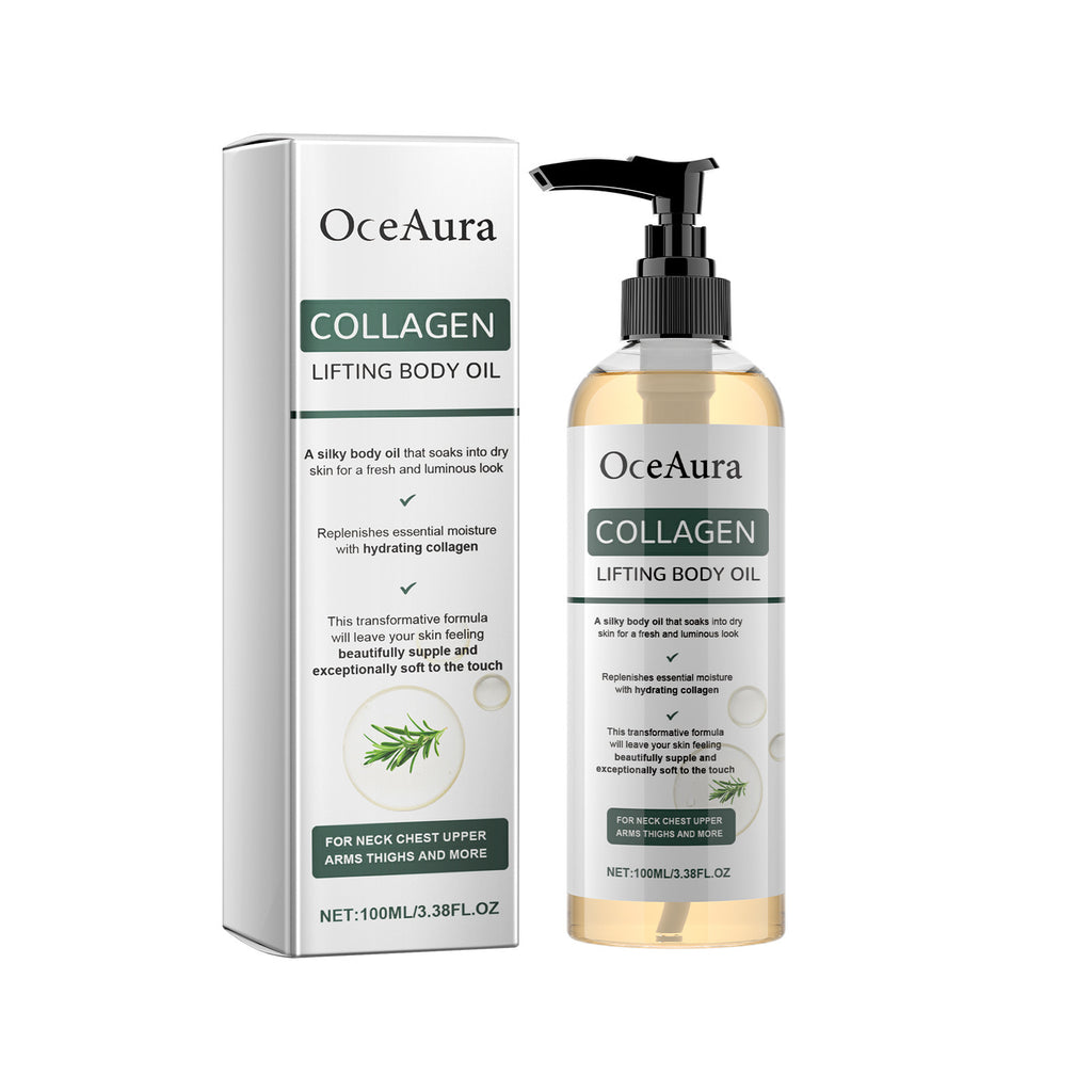 OCEAURA Body Care Oil: Hydrating and moisturizing for arms, providing a comfortable feel, and perfect for full-body massage and care.