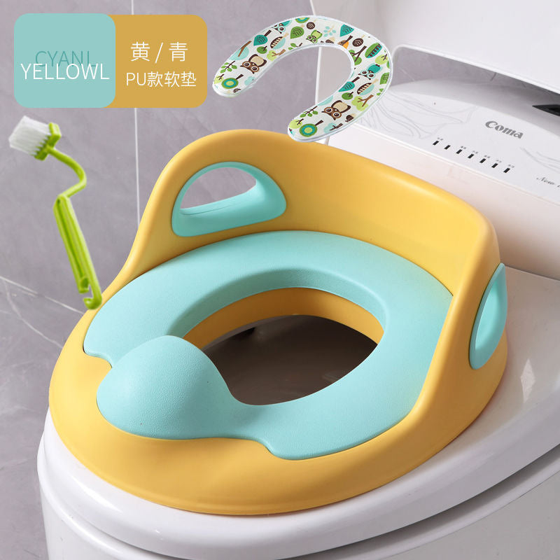 Children's toilet seat baby toilet seat children boys and girls enlarged toilet cushion infant toilet seat