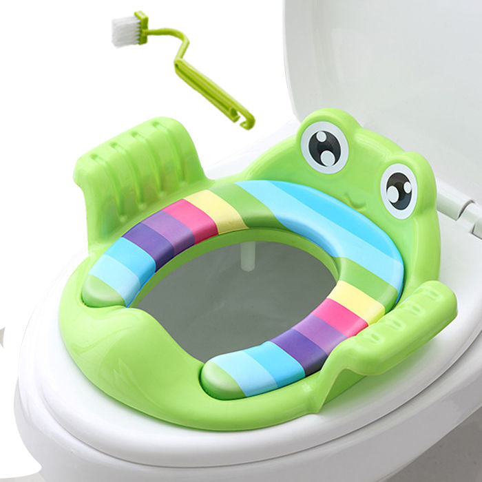 Children's toilet seat baby toilet seat children boys and girls enlarged toilet cushion infant toilet seat