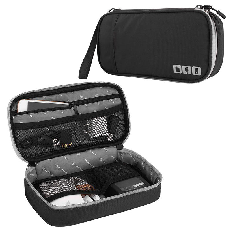 Amazon travel tablet digital product storage bag mobile power headset U disk data cable storage bag