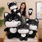 Cute Black Cat Plush Toy Cartoon Doll Toy Sofa Cushion Bed Sleeping Children Girls Gift Wholesale