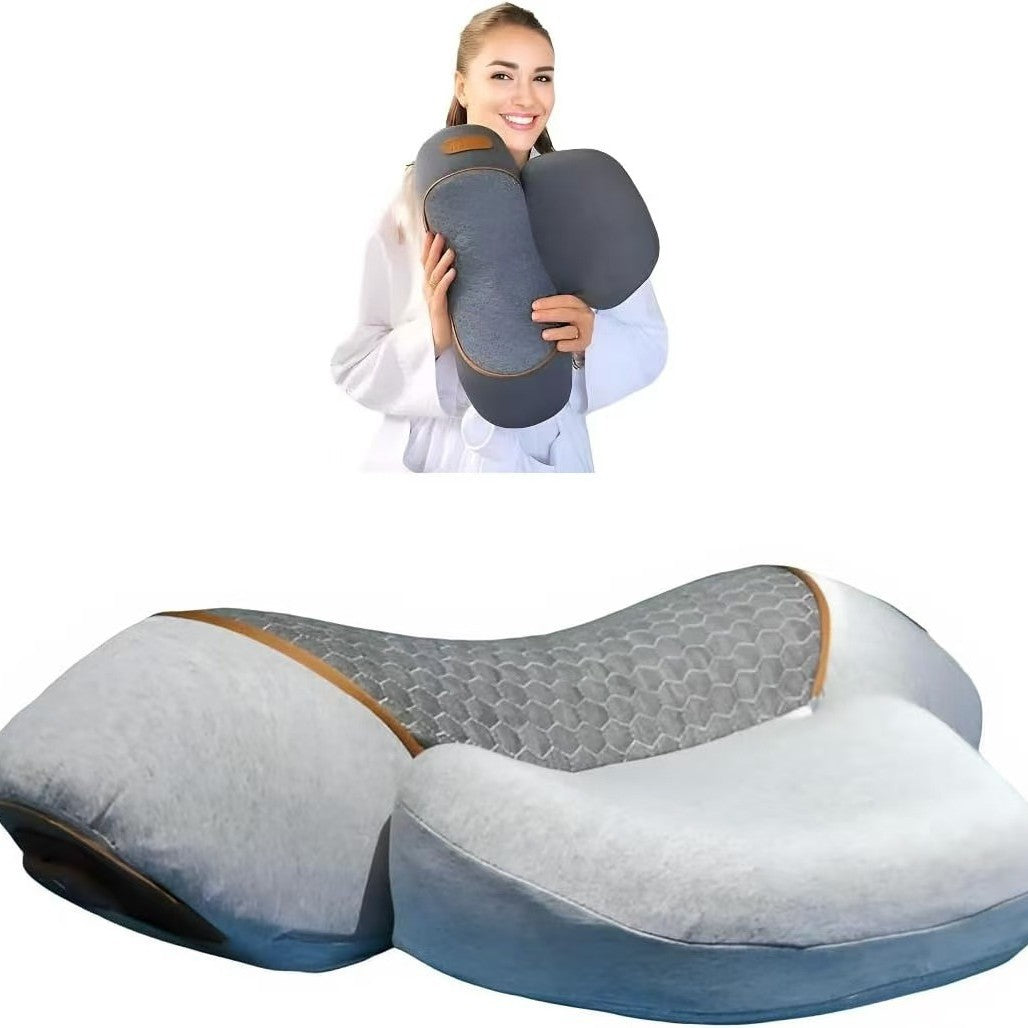 3 in 1 Neck Massage Pillow Relieves Shoulder Pain Massage Neck Support with Heat Traction Massager Amazon Exclusive