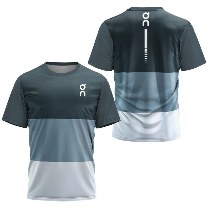 Men's Quick-Dry Mesh T-Shirt - Short Sleeve, Crew Neck