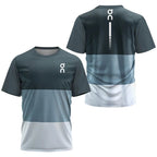 Men's Quick-Dry Mesh T-Shirt - Short Sleeve, Crew Neck