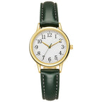Cross-border foreign trade new simple digital fashion women's quartz watch small belt ladies watch women's watch